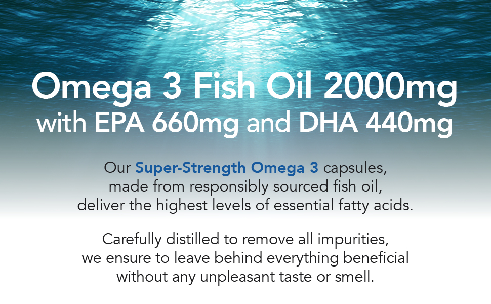 Omega 3 Fish Oil 2000mg 