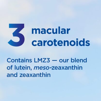 MacuShield Original Plus Capsules - 90-day pack, Eye Health Supplement* with Lutein Zeaxanthin and Meso-Zeaxanthin + Vitamin B2 (Riboflavin) which Helps Support Normal Vision, 90 count (Pack of 1) - Image 3