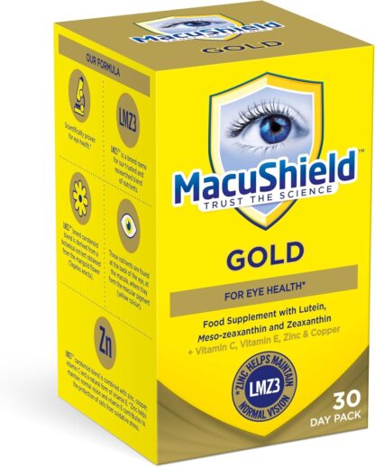 MacuShield Original Plus Capsules - 90-day pack, Eye Health Supplement* with Lutein Zeaxanthin and Meso-Zeaxanthin + Vitamin B2 (Riboflavin) which Helps Support Normal Vision, 90 count (Pack of 1) - Image 8