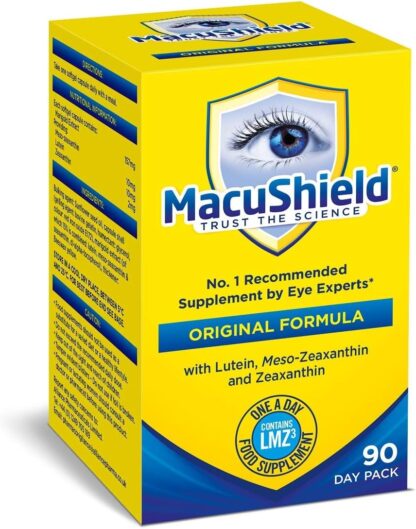 MacuShield Original Plus Capsules - 90-day pack, Eye Health Supplement* with Lutein Zeaxanthin and Meso-Zeaxanthin + Vitamin B2 (Riboflavin) which Helps Support Normal Vision, 90 count (Pack of 1) - Image 16