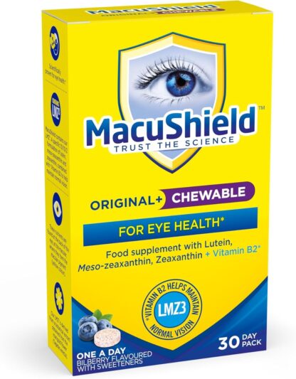 MacuShield Original Plus Capsules - 90-day pack, Eye Health Supplement* with Lutein Zeaxanthin and Meso-Zeaxanthin + Vitamin B2 (Riboflavin) which Helps Support Normal Vision, 90 count (Pack of 1) - Image 20