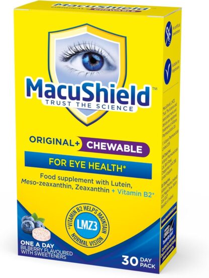 MacuShield Original Plus Capsules - 90-day pack, Eye Health Supplement* with Lutein Zeaxanthin and Meso-Zeaxanthin + Vitamin B2 (Riboflavin) which Helps Support Normal Vision, 90 count (Pack of 1) - Image 21