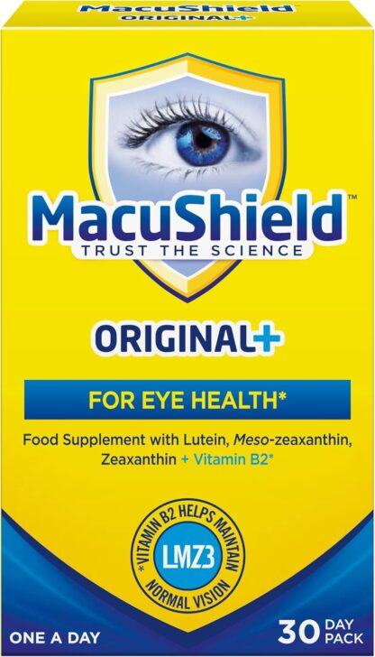 MacuShield Original Plus Capsules - 90-day pack, Eye Health Supplement* with Lutein Zeaxanthin and Meso-Zeaxanthin + Vitamin B2 (Riboflavin) which Helps Support Normal Vision, 90 count (Pack of 1) - Image 29