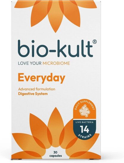 Bio-Kult Everyday Multi-Strain Formulation Probiotics for Digestive System, 60 Capsules (Pack of 1) - Image 8