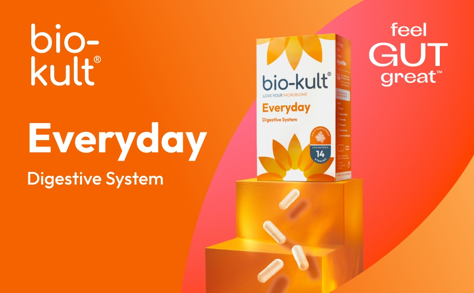 Bio-Kult probiotics packaging and capsules