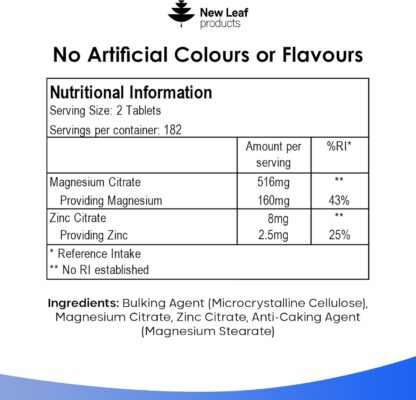 Magnesium Supplements 516mg with Zinc - 120 Magnesium Tablets Supports Muscle Bone Health, Tiredness - High Strength Contributes to Many Health Factors Easy to Swallow Sleep Supplement (not Capsules) - Image 13