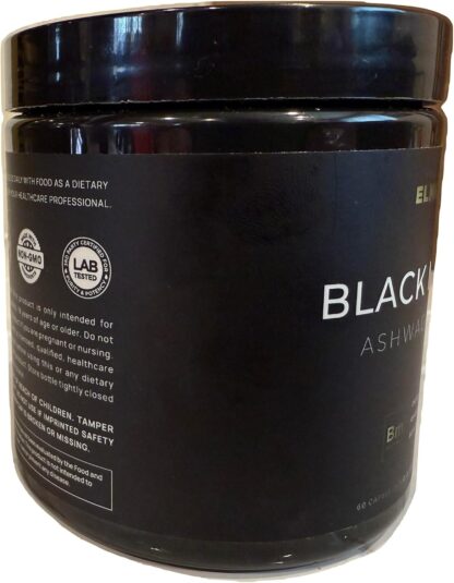 40,000mg Organic Black Maca Root 40X Strength Testosterone Supplement for Men + Ashwaganhda - Highest Potency Black Maca Root Capsules for Men 100% Pure Maca Powder Enhance Mens Health + Male Booster - Image 5