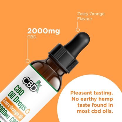 CBDfx 2000mg CBD Oil, High Strength CBD Oil, Very Berry Flavoured CBD Oil Drops, Vegan, Natural, Non-GMO, Blended with MCT Oil, No THC, 30ml (40 Days) - Image 19