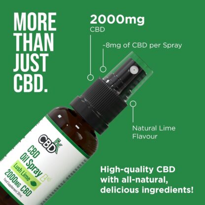 CBDfx 2000mg CBD Oil, High Strength CBD Oil, Very Berry Flavoured CBD Oil Drops, Vegan, Natural, Non-GMO, Blended with MCT Oil, No THC, 30ml (40 Days) - Image 28