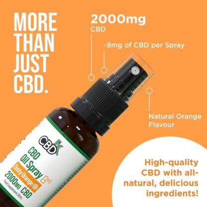 CBDfx 2000mg CBD Oil, High Strength CBD Oil, Very Berry Flavoured CBD Oil Drops, Vegan, Natural, Non-GMO, Blended with MCT Oil, No THC, 30ml (40 Days) - Image 35