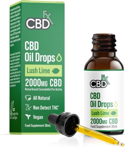 CBDfx 2000mg CBD Oil, High Strength CBD Oil, Very Berry Flavoured CBD Oil Drops, Vegan, Natural, Non-GMO, Blended with MCT Oil, No THC, 30ml (40 Days) - Image 39