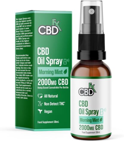 CBDfx 2000mg CBD Oil, High Strength CBD Oil, Very Berry Flavoured CBD Oil Drops, Vegan, Natural, Non-GMO, Blended with MCT Oil, No THC, 30ml (40 Days) - Image 54