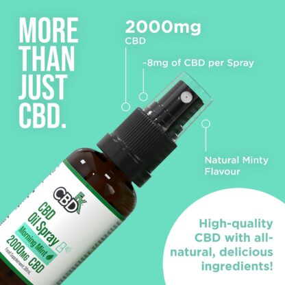 CBDfx 2000mg CBD Oil, High Strength CBD Oil, Very Berry Flavoured CBD Oil Drops, Vegan, Natural, Non-GMO, Blended with MCT Oil, No THC, 30ml (40 Days) - Image 56