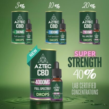 Highest Strength CBD Oil 40% 4000MG 10 ml - Image 2