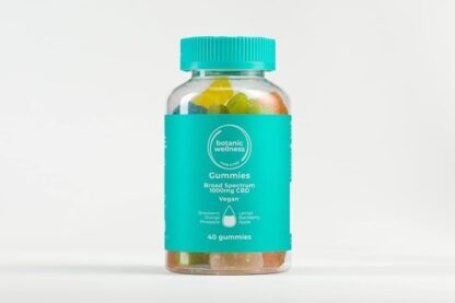 Botanic Wellness CBD Gummies 1000MG (40 Gummies) High Strength 25MG per Gummy CBD Oil Gummies mix of 6 flavours Vegan, THC-free and GMO-Free - Image 6