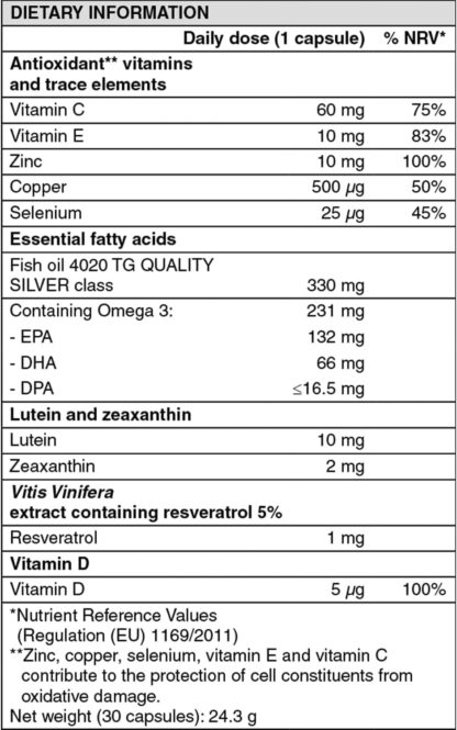 90 Nutrof Total Capsules – Eye Health Supplement with Lutein, Zeaxanthin, Omega 3, and Antioxidants | Daily Dose of Essential Nutrients for Optimal Eye Health | 30 Capsules x 3 Packs (3-Month Supply) - Image 6