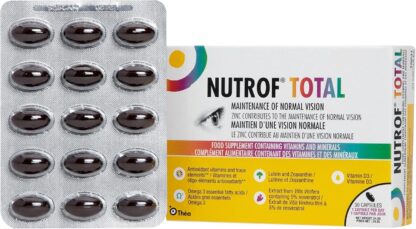 90 Nutrof Total Capsules – Eye Health Supplement with Lutein, Zeaxanthin, Omega 3, and Antioxidants | Daily Dose of Essential Nutrients for Optimal Eye Health | 30 Capsules x 3 Packs (3-Month Supply) - Image 7