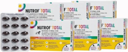 90 Nutrof Total Capsules – Eye Health Supplement with Lutein, Zeaxanthin, Omega 3, and Antioxidants | Daily Dose of Essential Nutrients for Optimal Eye Health | 30 Capsules x 3 Packs (3-Month Supply) - Image 10