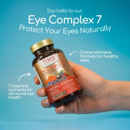 Eye Complex 7-120 Capsules - Lutein, Meso-Zeaxanthin, Zeaxanthin, NZ Blackcurrant, Bilberry, Goji & Eyebright – 4 Month Supply – UK Manufactured - Image 4