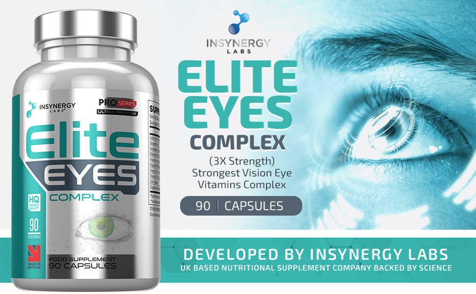 ultra premium eye vitamins complex elite strongest vision supplement vegan capsules food formula 